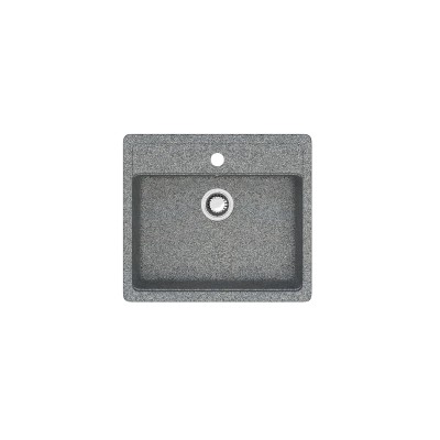 12766 Мойка матовая Модель 9/Q8 (темно-серый) Карельский камень